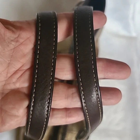 Coach Patchwork Patent Suede Signature C Jacquard Shopper Tote # F06Q-10388 - Picture 6 of 16